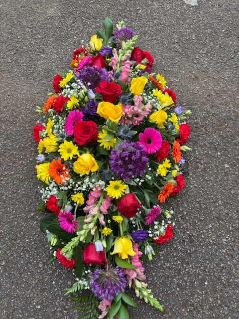 Double ended colourful spray