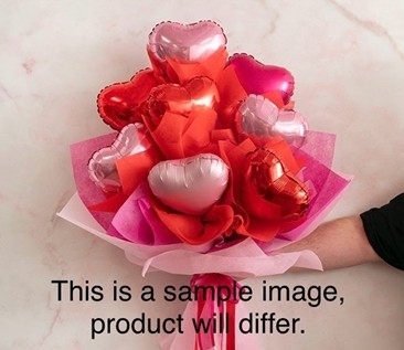 Nine Inch air balloons   add with flowers